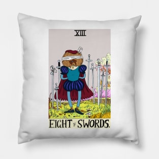 Duke of Nuts as 8 of Swords Pillow