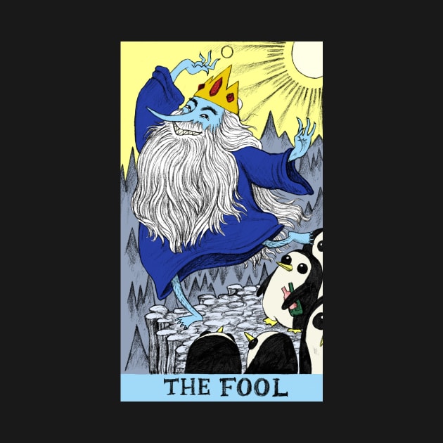 Ice King as The Fool by sadnettles