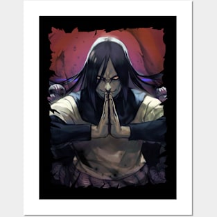 Anime Naruto Third Hokage Vs Orochimaru Poster Canvas Poster Wall Art Decor  Print Picture Paintings for Living Room Bedroom Decoration  Frame:12×18inch(30×45cm) : : Home