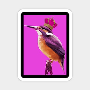 Bird with Crown Magnet