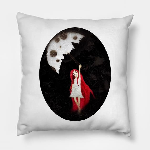 Floating In Dreamscapes Pillow by Snobunyluv