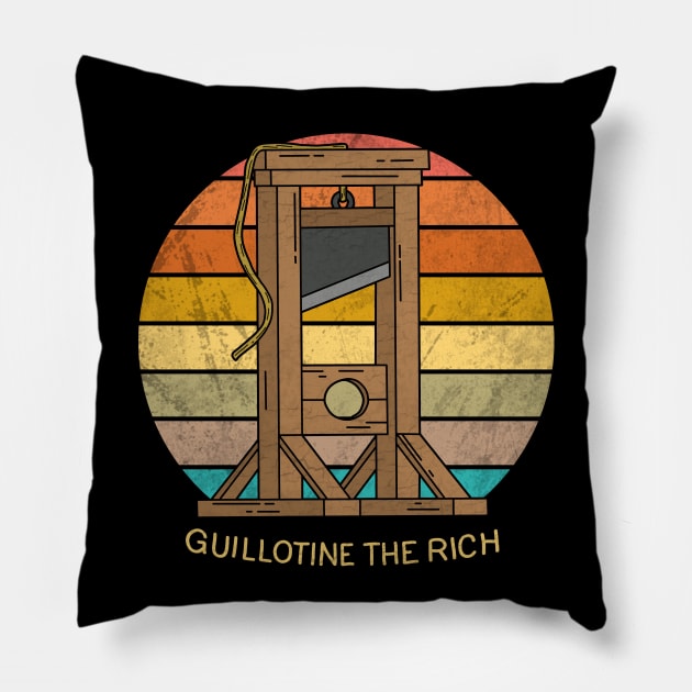 Guillotine Pillow by valentinahramov