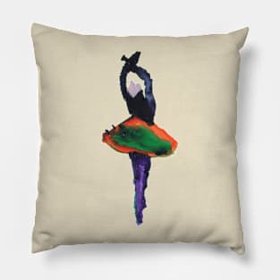 Exquisite Ballerina Watercolor: Vibrant Dance Art by Rita Pillow