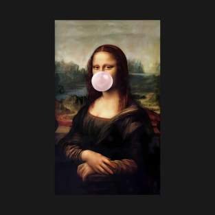 Mona Lisa bubblegum T-Shirt