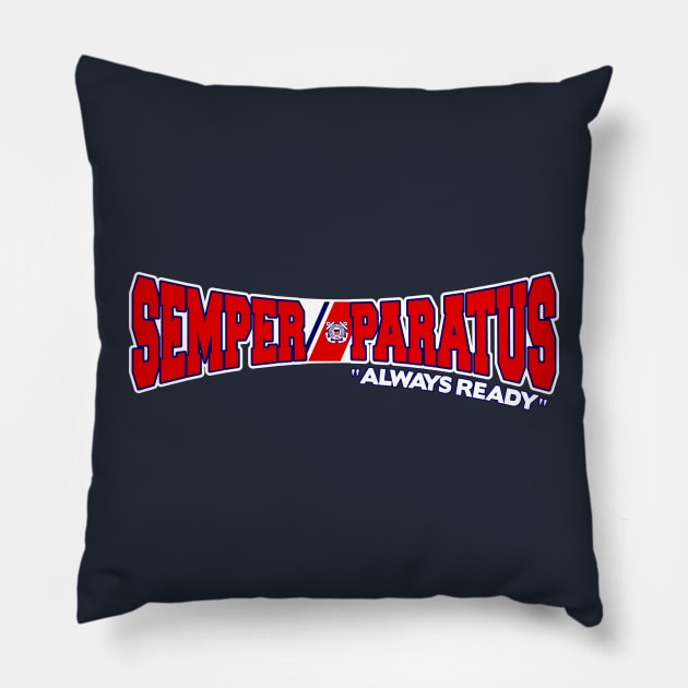 Semper Paratus - Always Ready Pillow by MilitaryVetShop