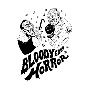 Bloody Good Horror Showdown (Black Print) T-Shirt