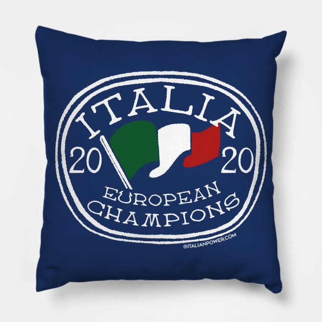 Italia Euro2020 Champions Pillow by ItalianPowerStore