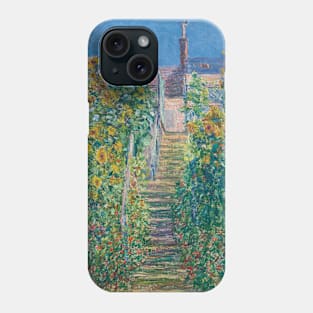 The Staircase in Vetheuil by Claude Monet Phone Case