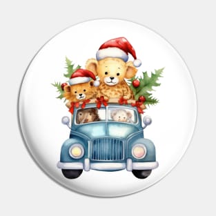 Christmas Animal Safari #4 Pin