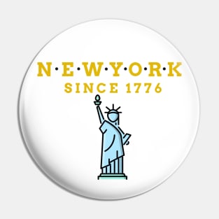 Hamilton New York Since 1776 Pin