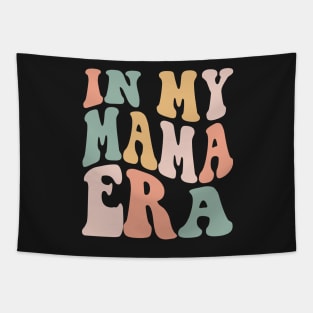 Gift for Mom, Funny Mom Shirt, In My Mama Era, Comfort Colors Concert Shirt, Retro Concert Tee, Concert Shirt for Mom, Funny Mom Gift Tapestry