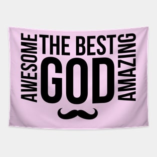 Awesome The Best Amazing GOD Tapestry