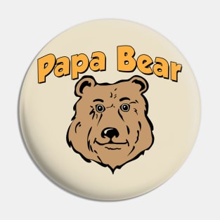 Papa Bear Pin