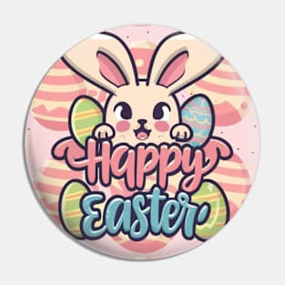 Happy Easter Pin