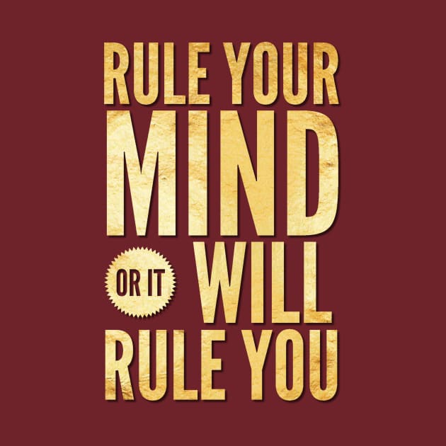 Rule Your Mind Or It Will Rule You Roman Philosophy Thinking by twizzler3b