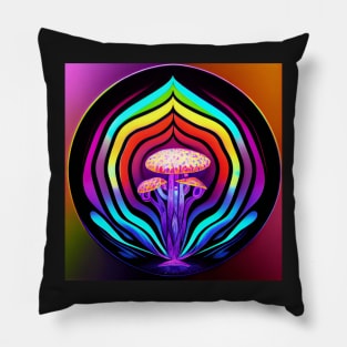 Magic Mushroom Portal Pillow