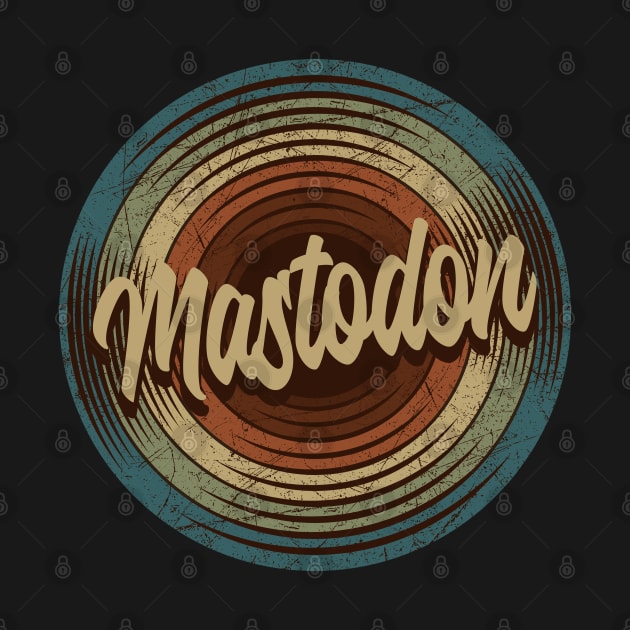 Mastodon Vintage Vinyl by musiconspiracy