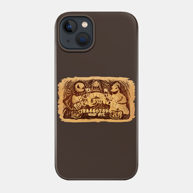 Nightmare Ouija Board - Nightmare Before Christmas - Phone Case