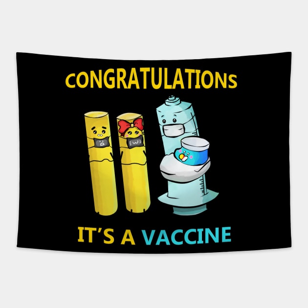 Baby Vaccine Tapestry by arteewiss