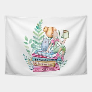 Fluent in Silence Tapestry