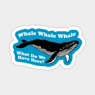 Whale Whale Whale What Do We Have Here Magnet