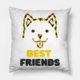 Dog lover - Best friends Pillow