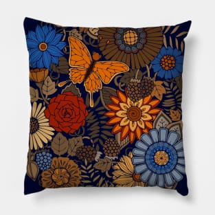 Floral Art Pillow