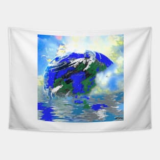 Earth Sea and Sky Tapestry