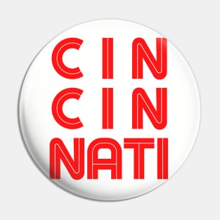 Cincinnati Retro Pin