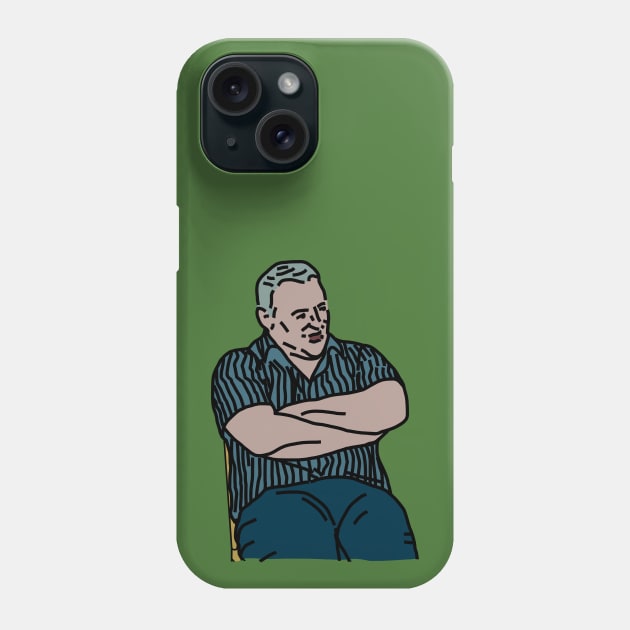 Portrait Irish Uncle Matt Memes Phone Case by ellenhenryart