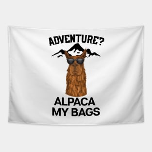 Adventure? Alpaca My Bags Tapestry