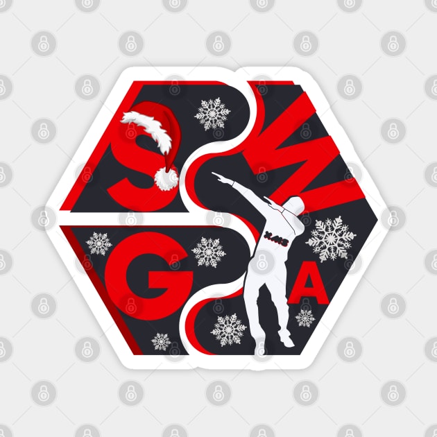 CHRISTMAS SWAG Magnet by O.M design