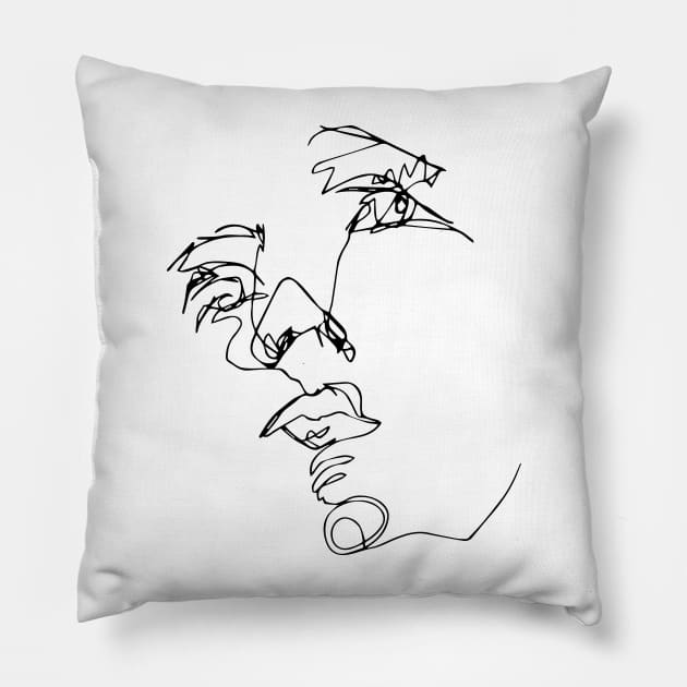 face Pillow by nfrenette