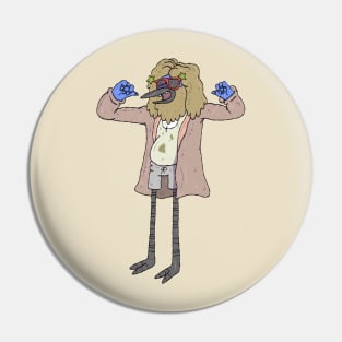 Regular Show - Mordecai Dumptown USA Pin