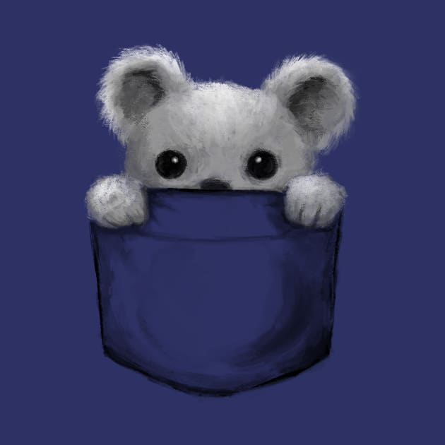 Little Koala in a Pocket by CrumblinCookie