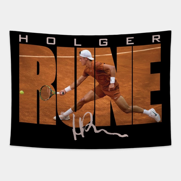 Holger Rune Tapestry by Nagorniak