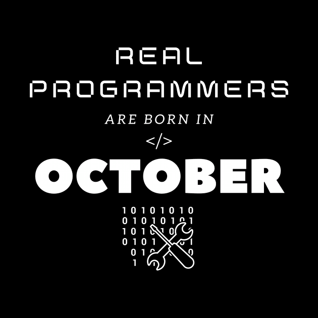 Real Programmers Are Born In October by PhoenixDamn