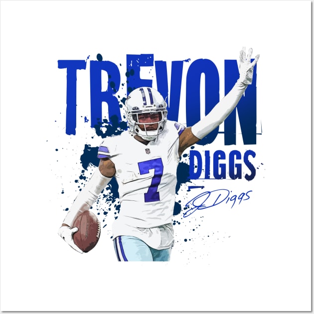 Trevon Diggs 7 Dallas Cowboys player football poster shirt, hoodie,  sweater, long sleeve and tank top