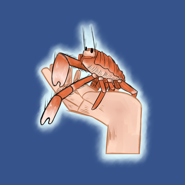 Crab in the Hand Crab TShirt TeePublic