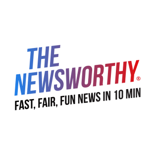 The NewsWorthy Blue Logo T-Shirt