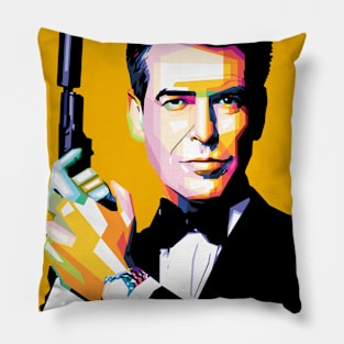 Pierce Brosnan Pillow