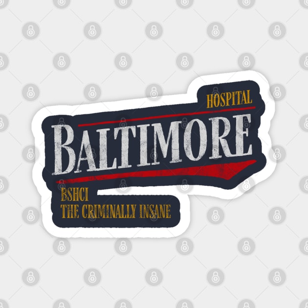 Baltimore Hospital Magnet by Jeff Adamsss