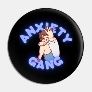 Go Away! - Anxiety Gang Pin