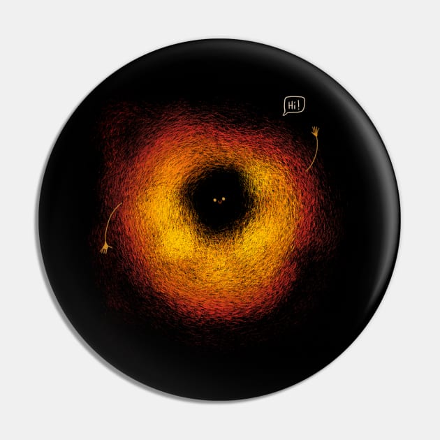 The Black Hole Pin by julianamotzko