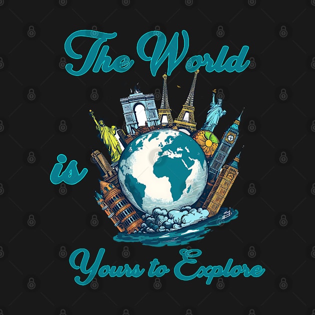 The World is Yours to Explore by Printashopus