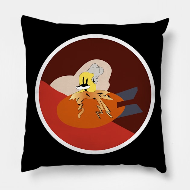 418th Bomb Squadron WWII wo txt Pillow by twix123844