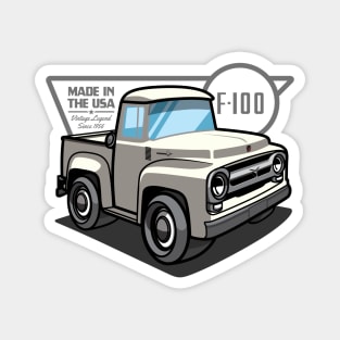 Colonial White F100 - 1956 Magnet