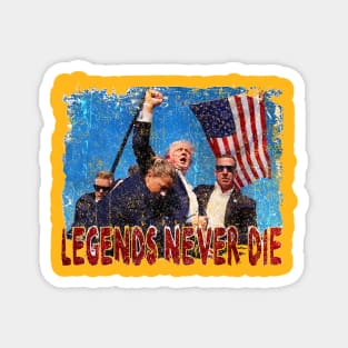Legends Never Die Magnet