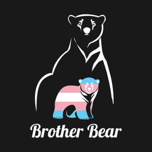 Brother Bear LGBTQ T-Shirt Trans Child Gift T-Shirt