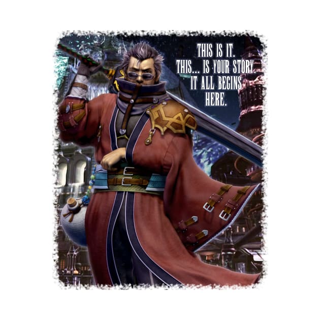 Final Fantasy X - Auron by Tenshi_no_Dogu